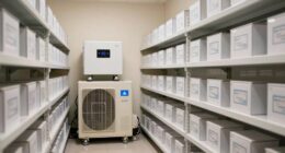 climate control preserves stored items