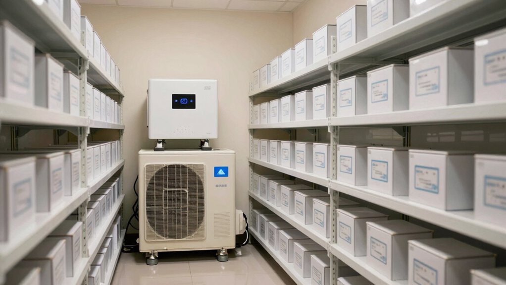 climate control preserves stored items