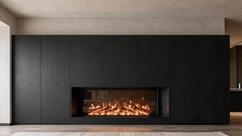 create cohesive custom fireplace surround