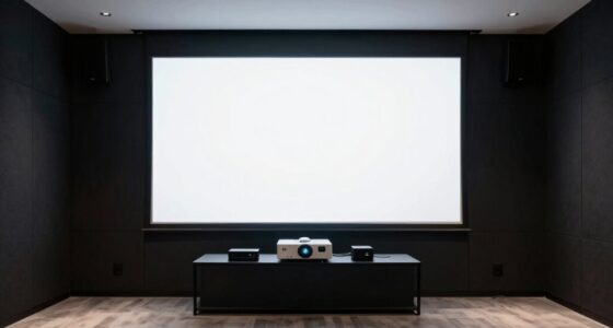 create professional projector areas