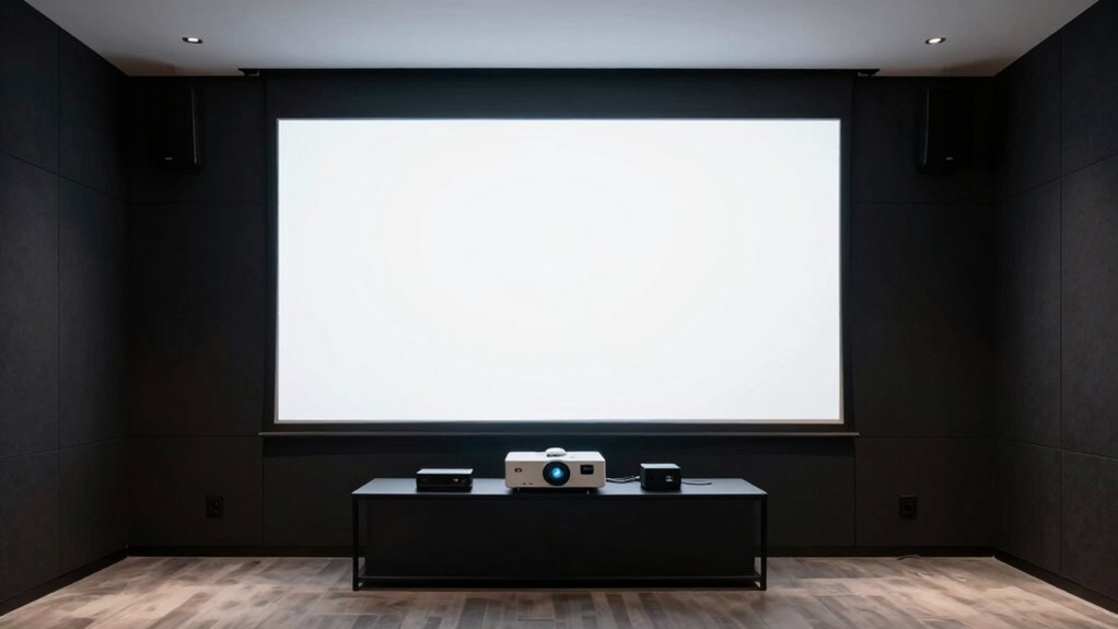 create professional projector areas
