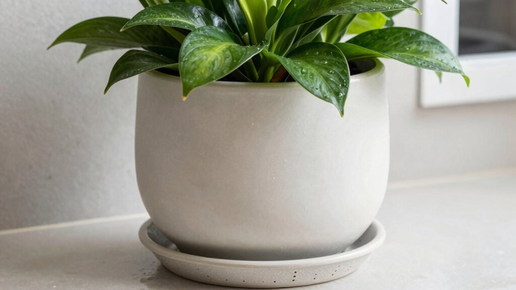 eco friendly planters with drainage