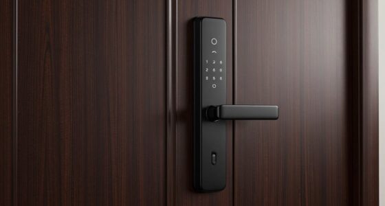 elegant smart lock combination