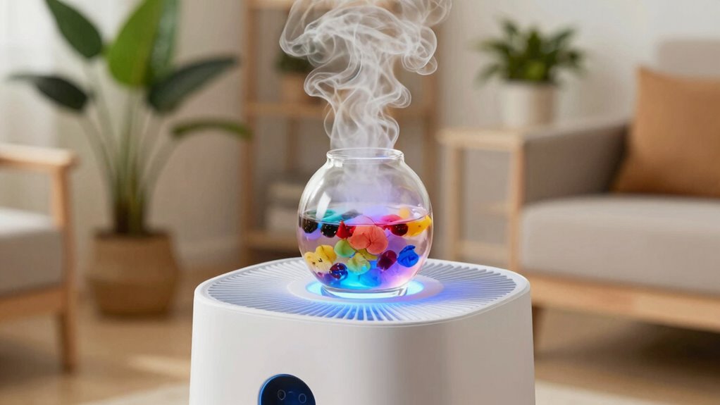 essential oil air filter interaction