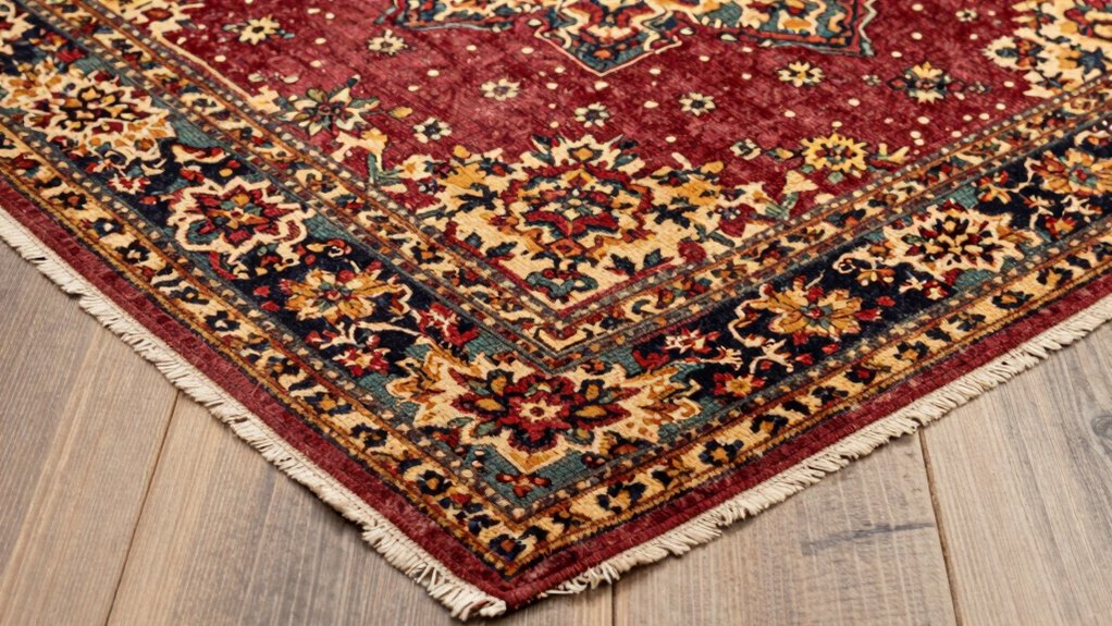 evaluate rug age and features