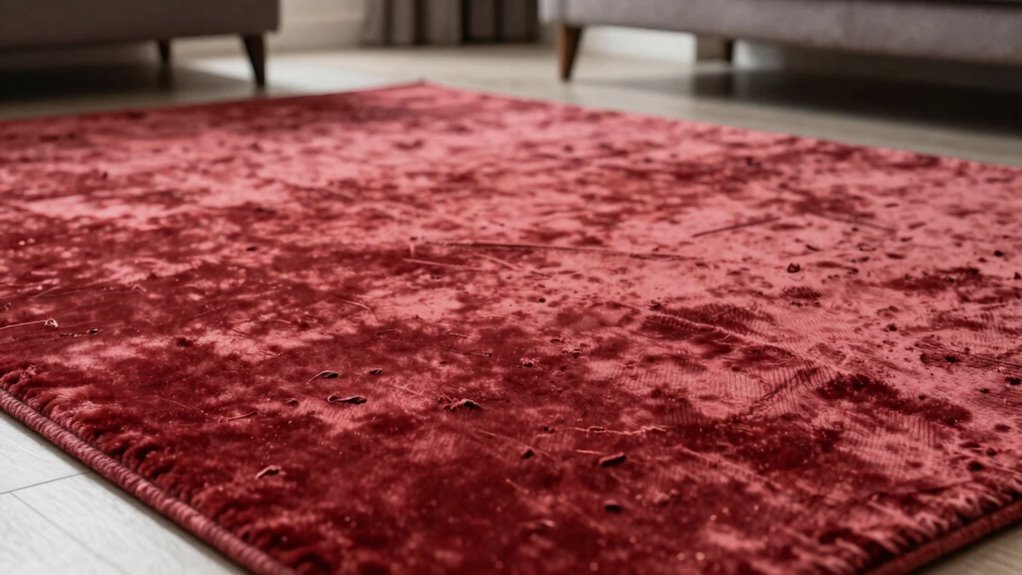 heavy furniture accelerates fiber crushing