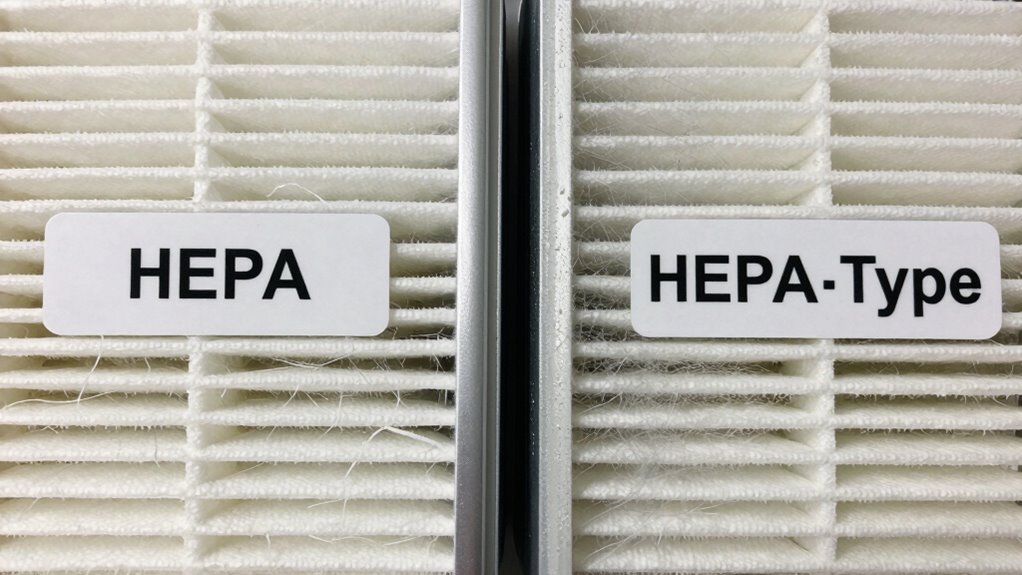 hepa versus hepa type