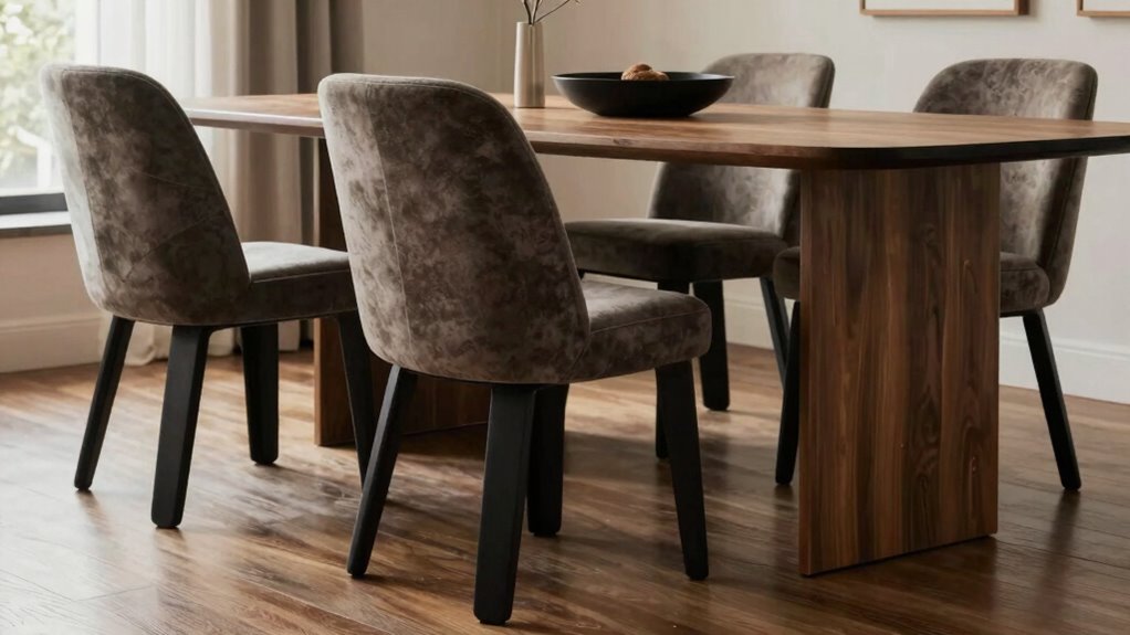 highlighting chair shape finishes