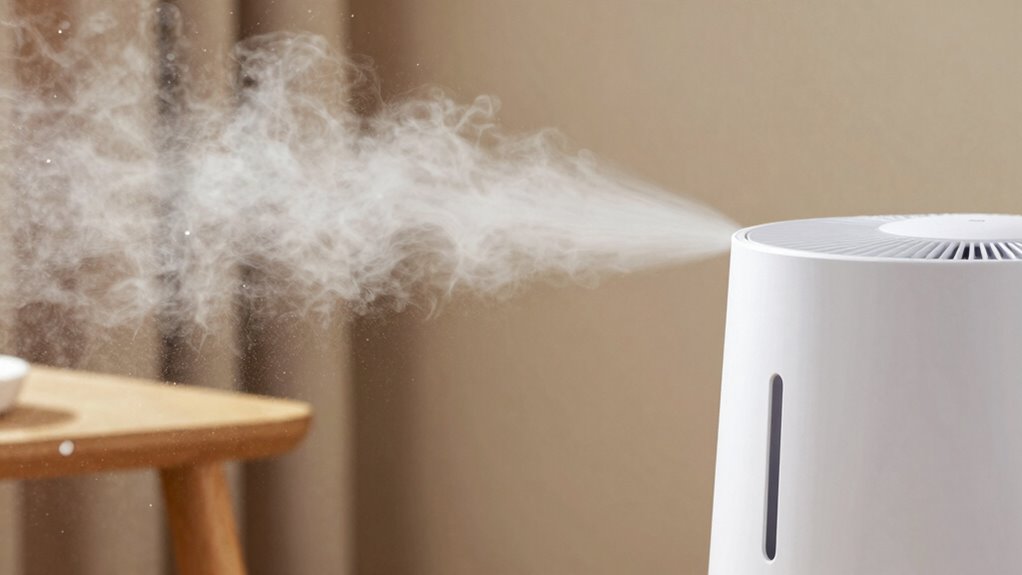 humidifier filters reduce dust