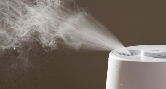 humidifier mist and dust