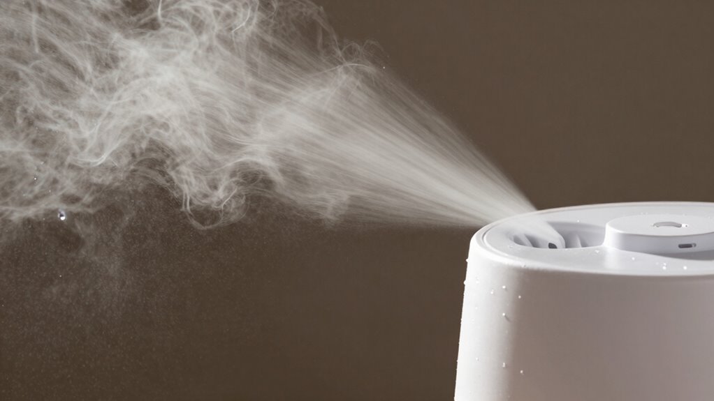 humidifier mist and dust