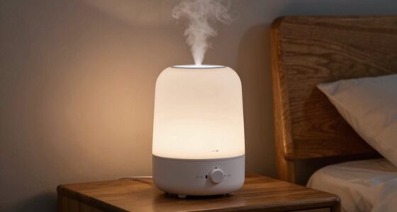 humidifier noise reduction feature
