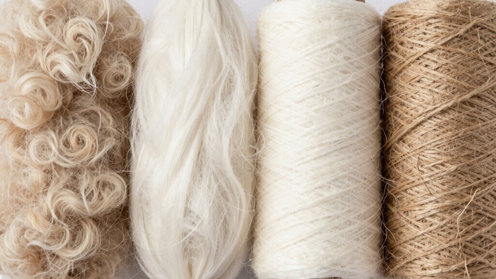 identify natural fiber characteristics