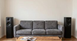 incorrect living room speaker arrangement