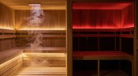 infrared sauna vs traditional