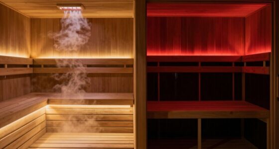 infrared sauna vs traditional