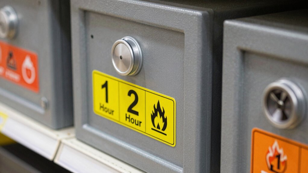 interpreting fireproof label details