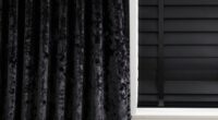 luxurious blackout window treatments
