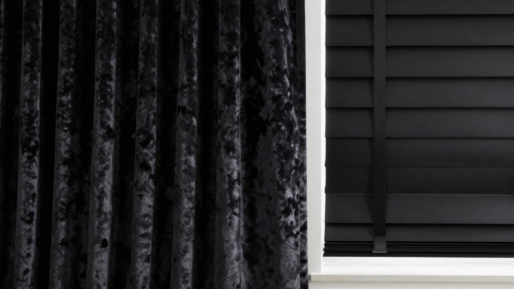 luxurious blackout window treatments