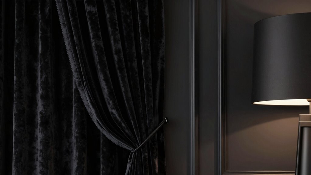 luxurious fabric and installation