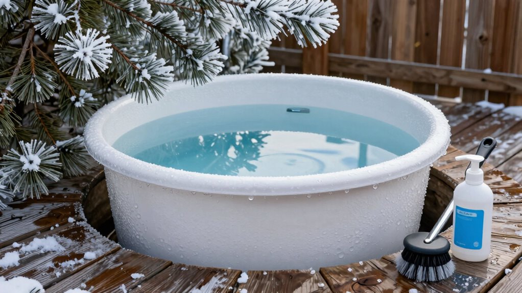 maintain clean water chemistry