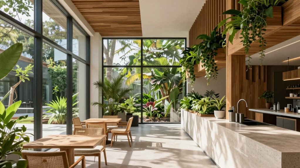 maintain sustainable biophilic design