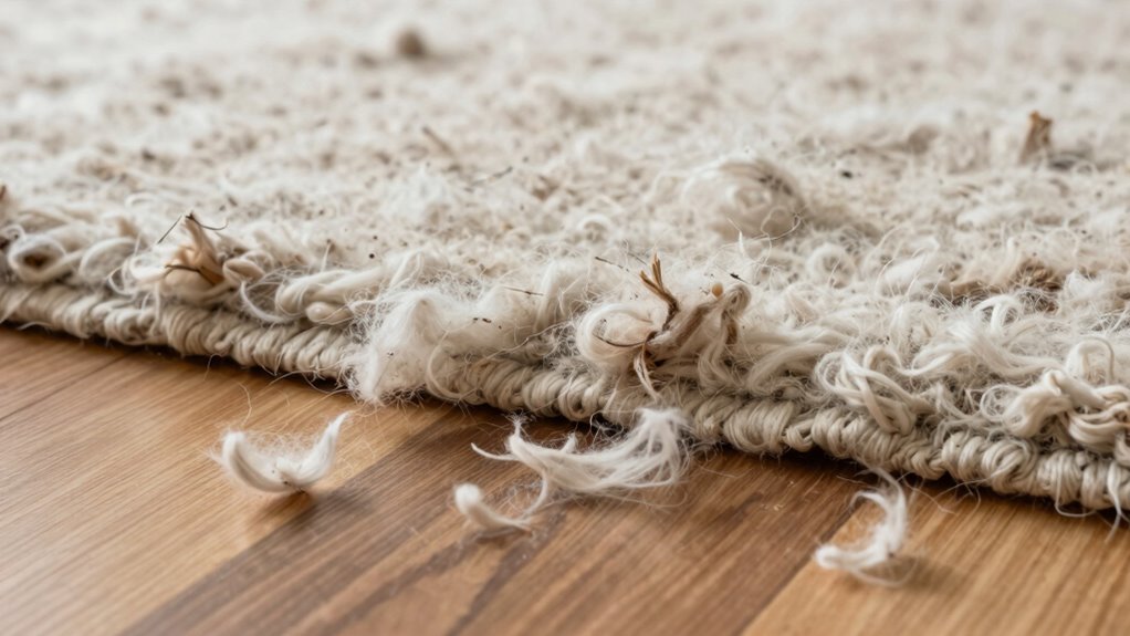 manufacturing flaws cause shedding