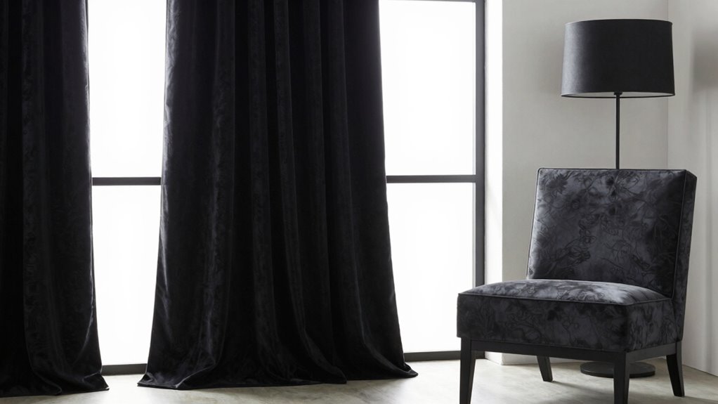 matching window treatment styles