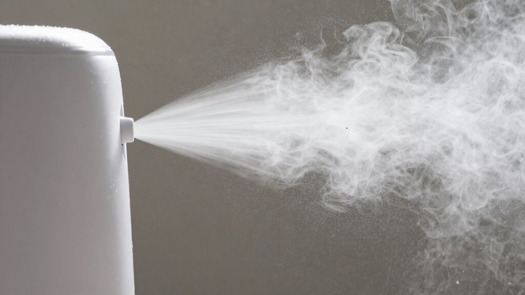 minerals cause dust buildup