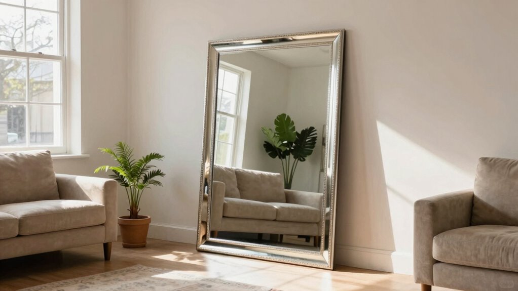 mirror size and placement