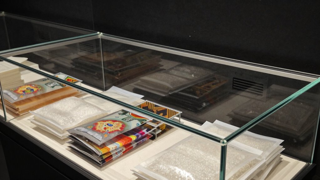 moisture resistant durable display materials