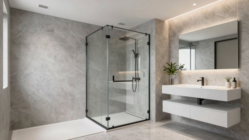 mold resistant bathroom space planning