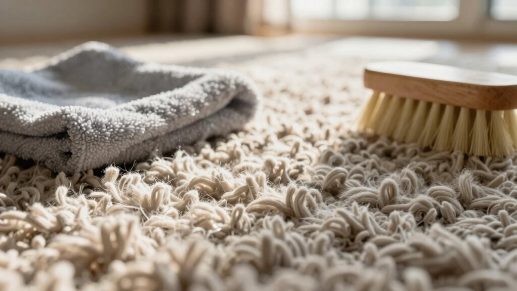natural wool rug maintenance