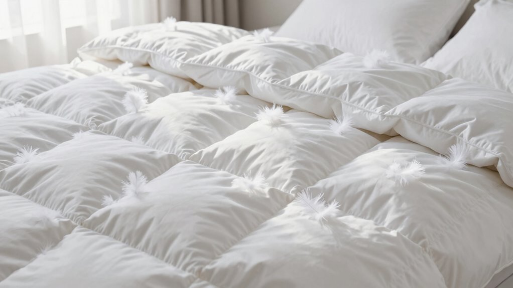 proper down comforter care