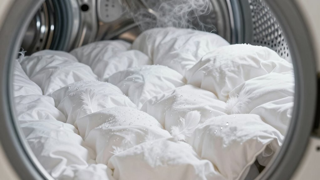 proper down comforter maintenance