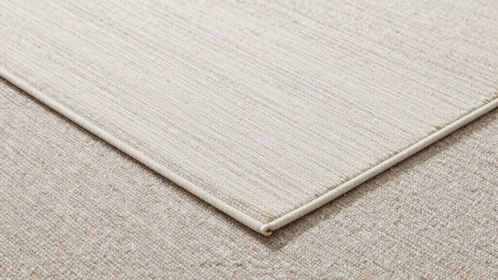 proper rug pad placement