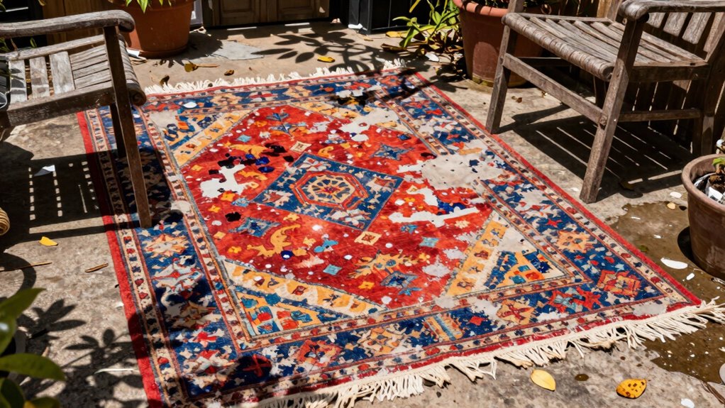 protect outdoor rug from elements