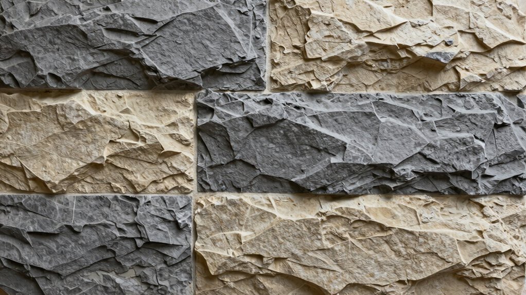 real or printed stone