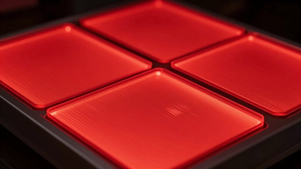 red light promotes cellular healing