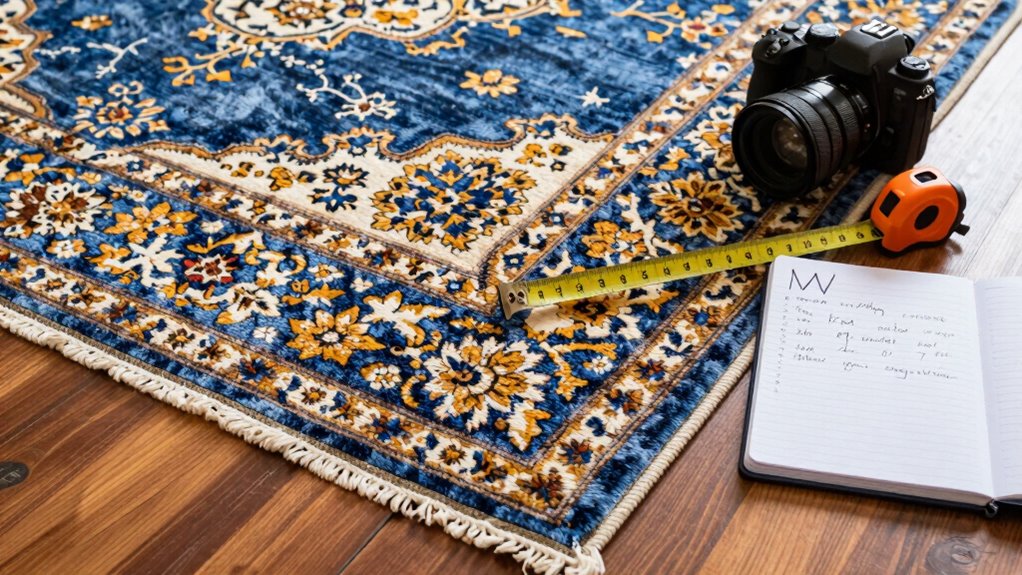regularly update rug valuation