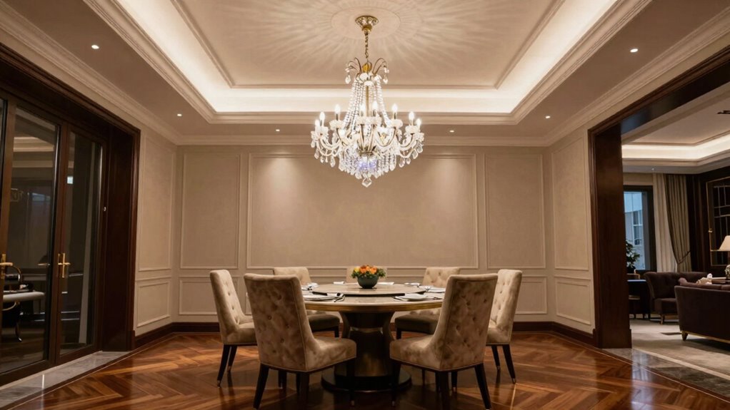 room size determines chandelier