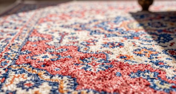 rotate rug every 6 months