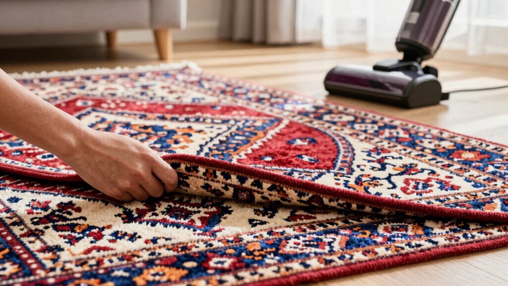 rotate rugs regularly for longevity