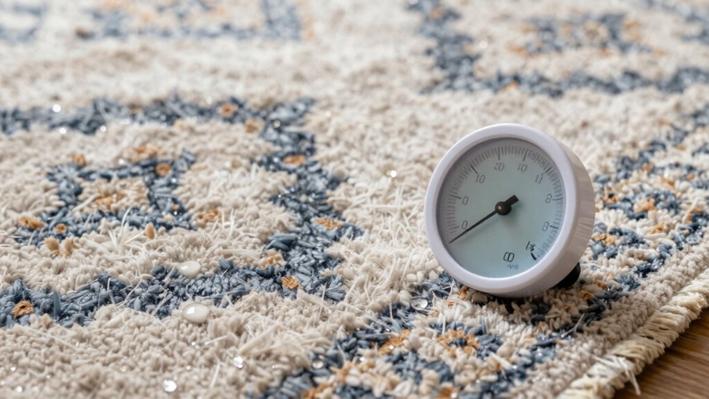 rugs humidity warning signs