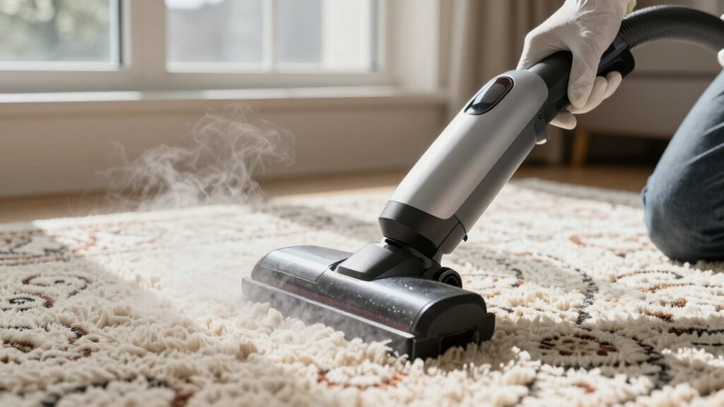 safe wool rug steam cleaning