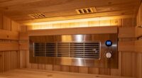 sauna power and ventilation