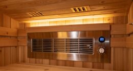 sauna power and ventilation