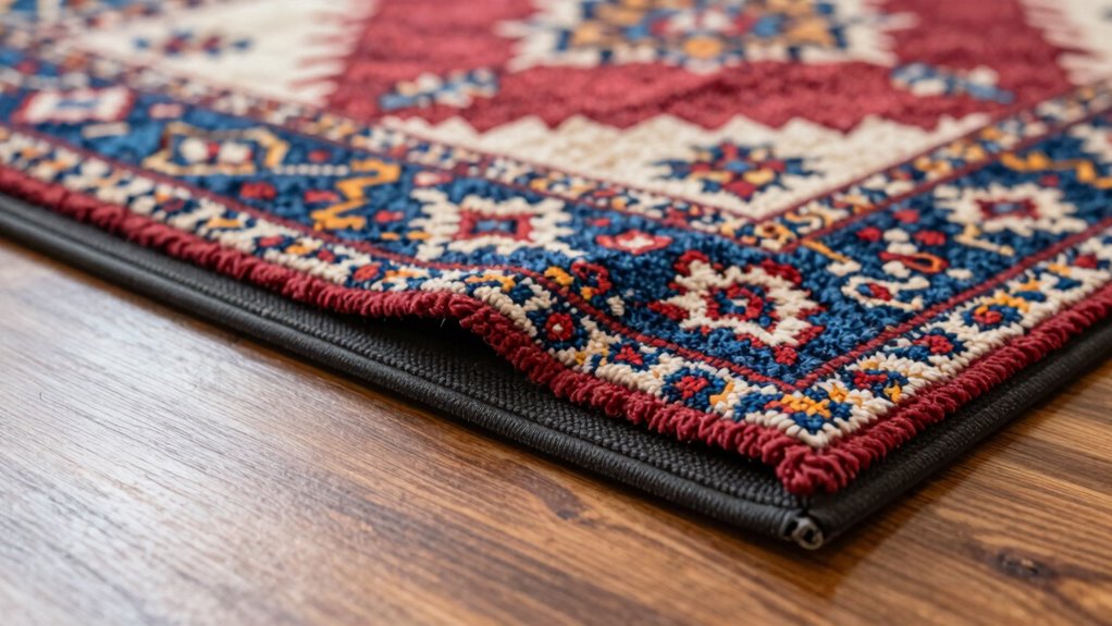 secure rug prevent slipping