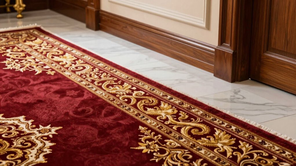 selecting stylish rug borders