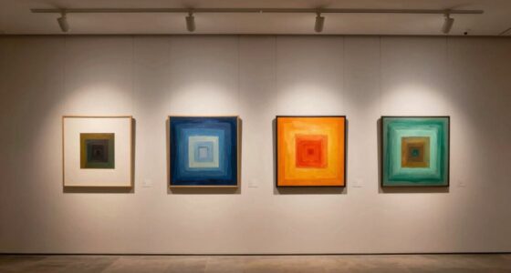 soft even gallery lighting